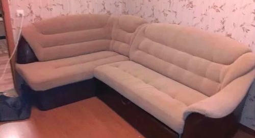 Перетяжка углового дивана. Нерчинск